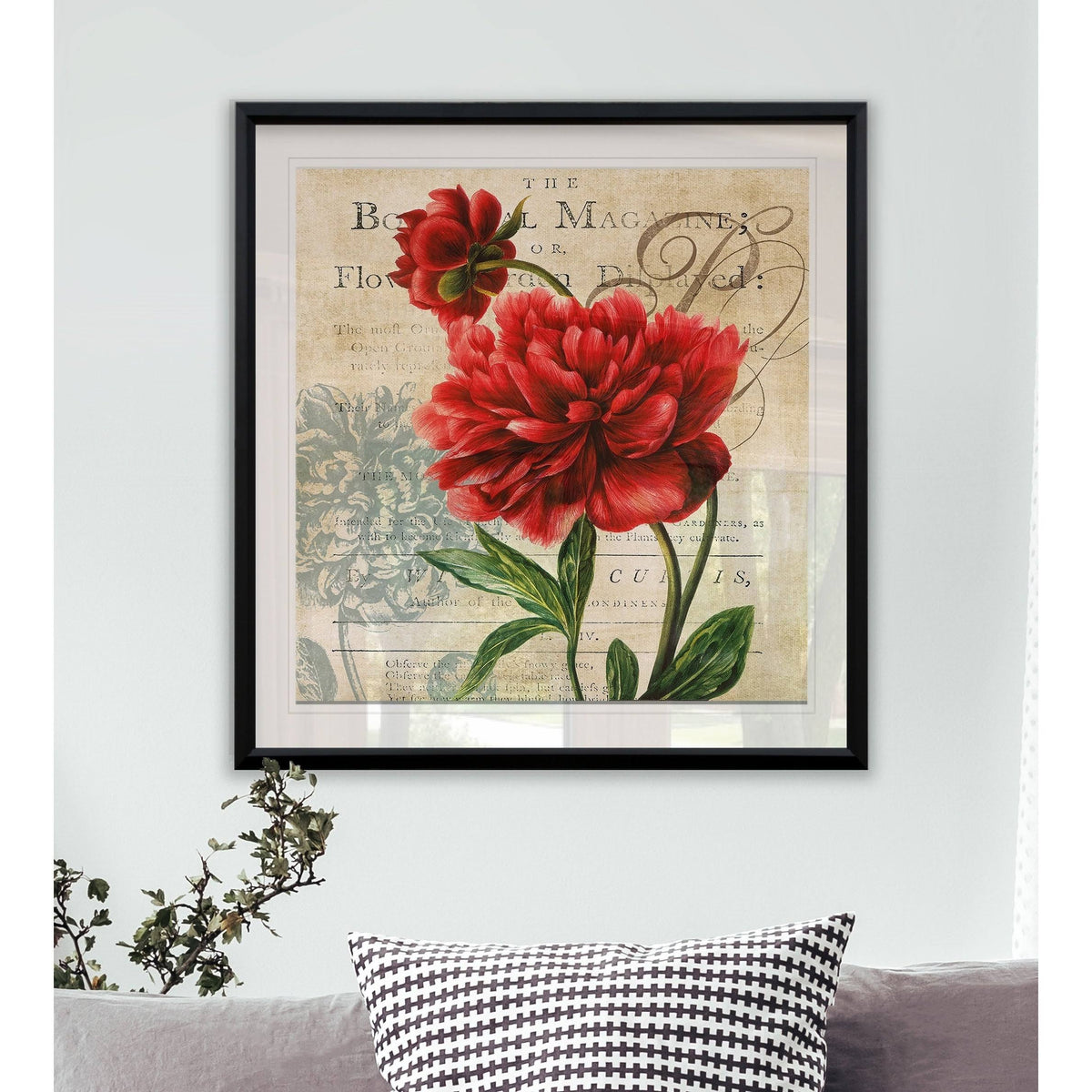 Framed Giclee Print 24x24 S801