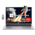 15.6" Full HD Laptop with AMD Ryzen 7 5700U, 16GB RAM, 512GB SSD O96370
