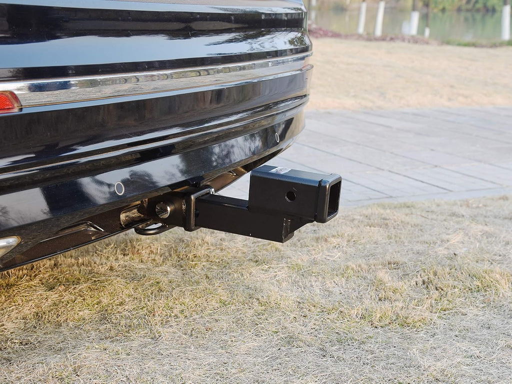 2-inch Receiver Trailer Hitch Extension Riser with Anti-Rattle Bolt Pack of 2 T36848