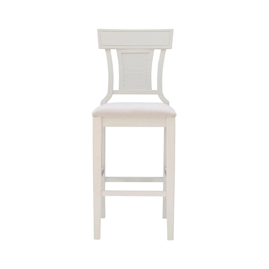 Wood Upholstered Seat Bar Stool F369025