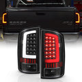 Black Housing Smoked Lens LED Tail Lights F6903