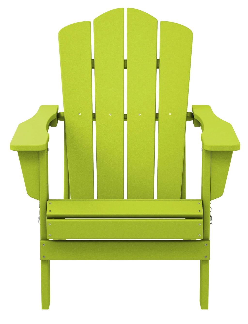 Gray Folding Plastic Adirondack Chair B2817