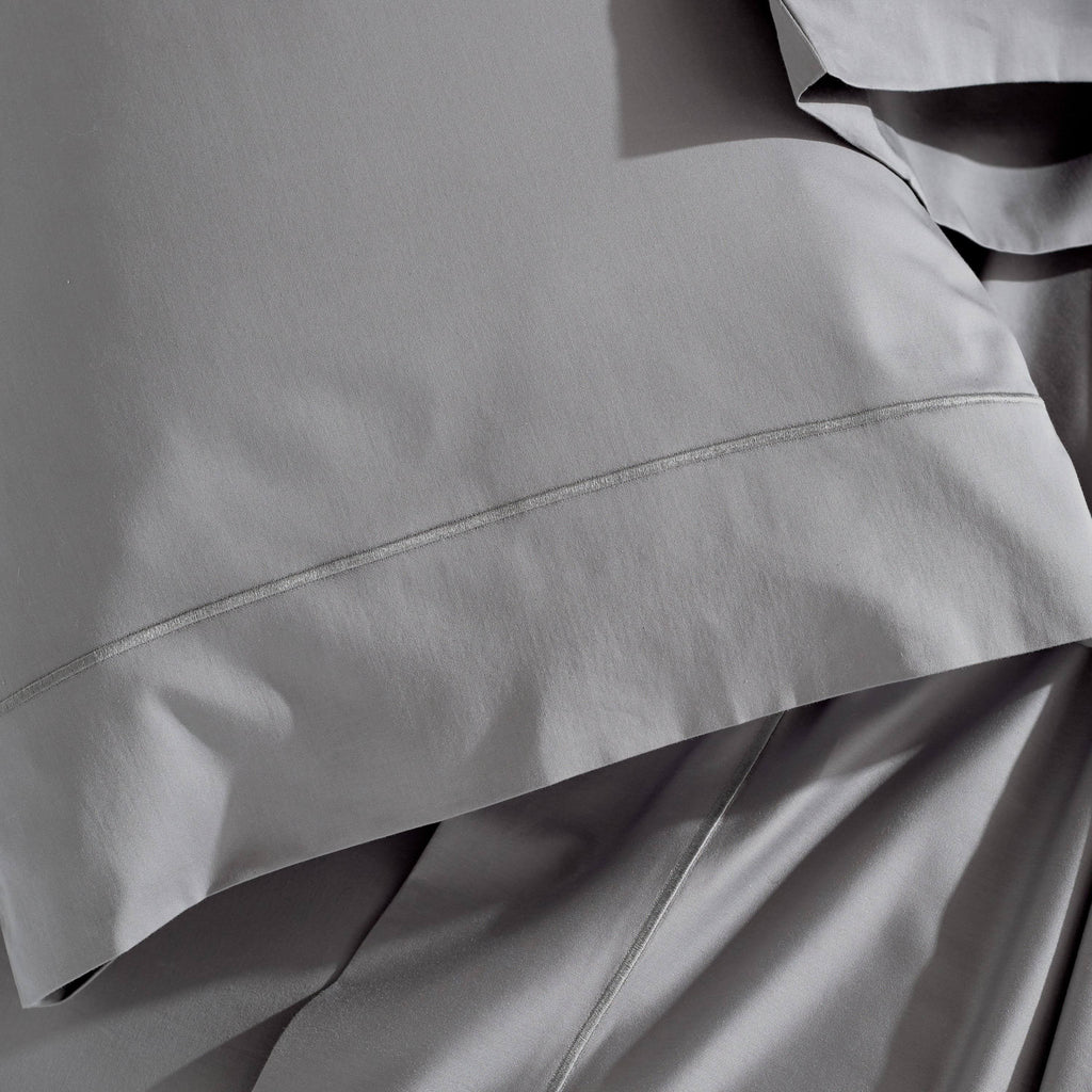 King Black Cotton Silk Fitted Sheet E787834