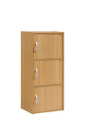 3-Door Storage Cabinet, Beech N4190