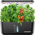 10 Pods Hydroponic Growing System with LED Grow Light, White T792670