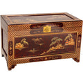 Lacquer and Wooden Storage Trunk H216