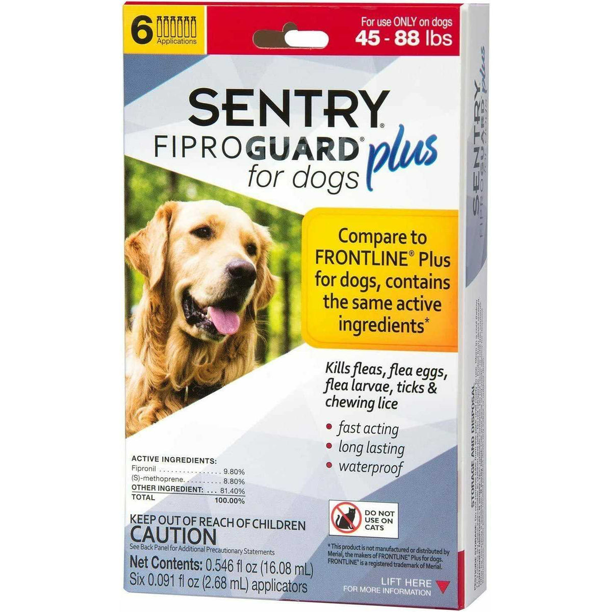 Flea and Tick Treatment for Dogs W180036