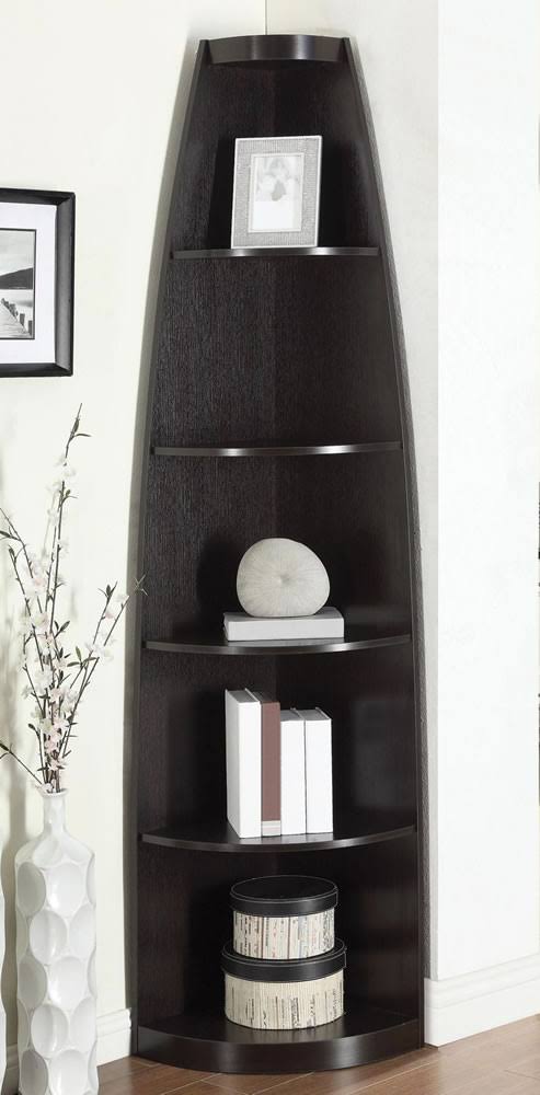 Corner Bookcase Cappuccino L694488