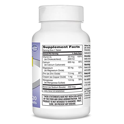 200 ea Calcium Citrate + D3 Coated Tablets M388