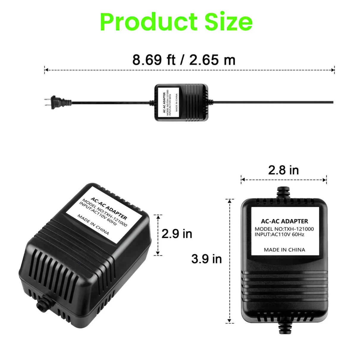 AC Adapter 12V 1250mA Power Supply E67413