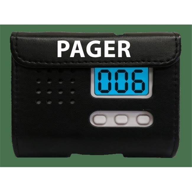 Wireless Pager & Reset Button with LCD Display R16099