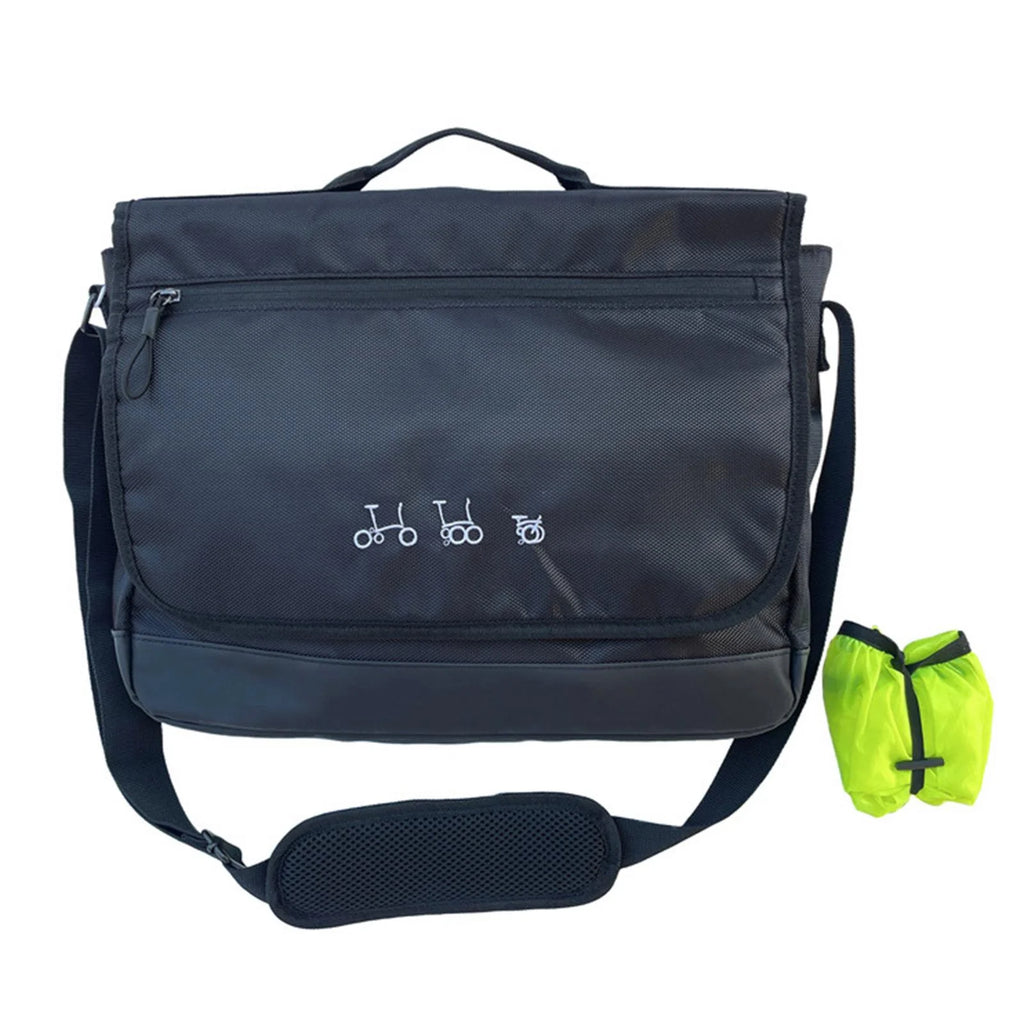 Folding Bike Basket Handlebar with Rain Cover X6243
