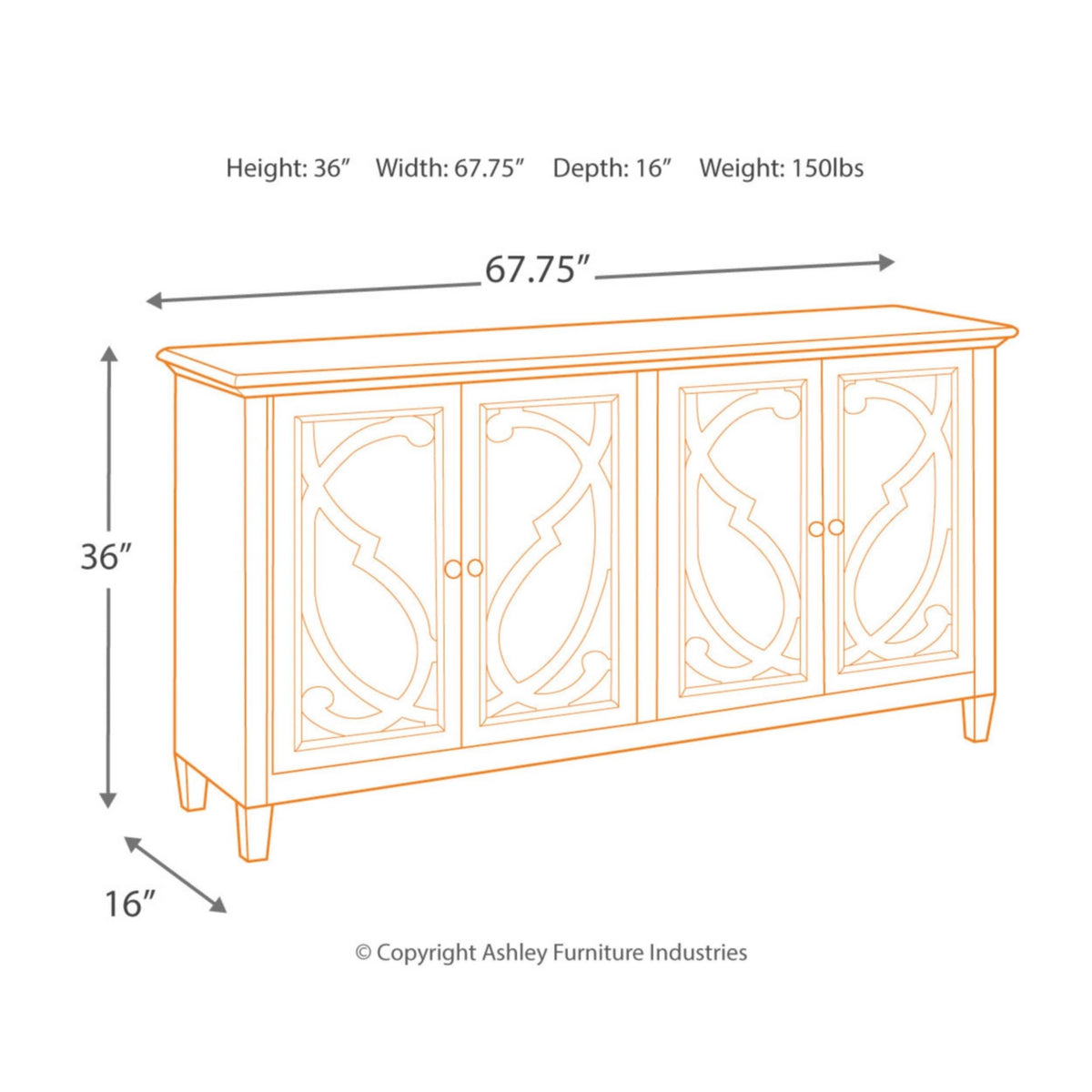 Accent Cabinet I913