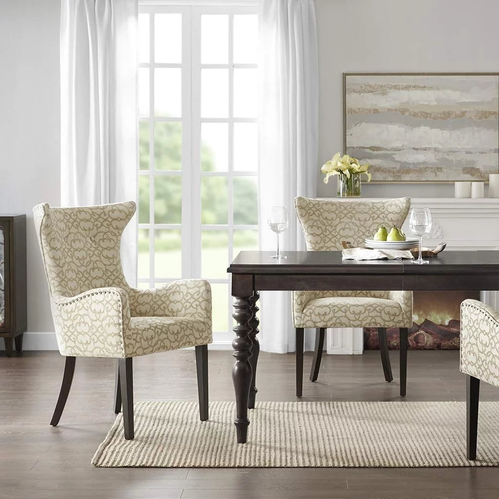 Tan Dining Chair Set of 2 V12842