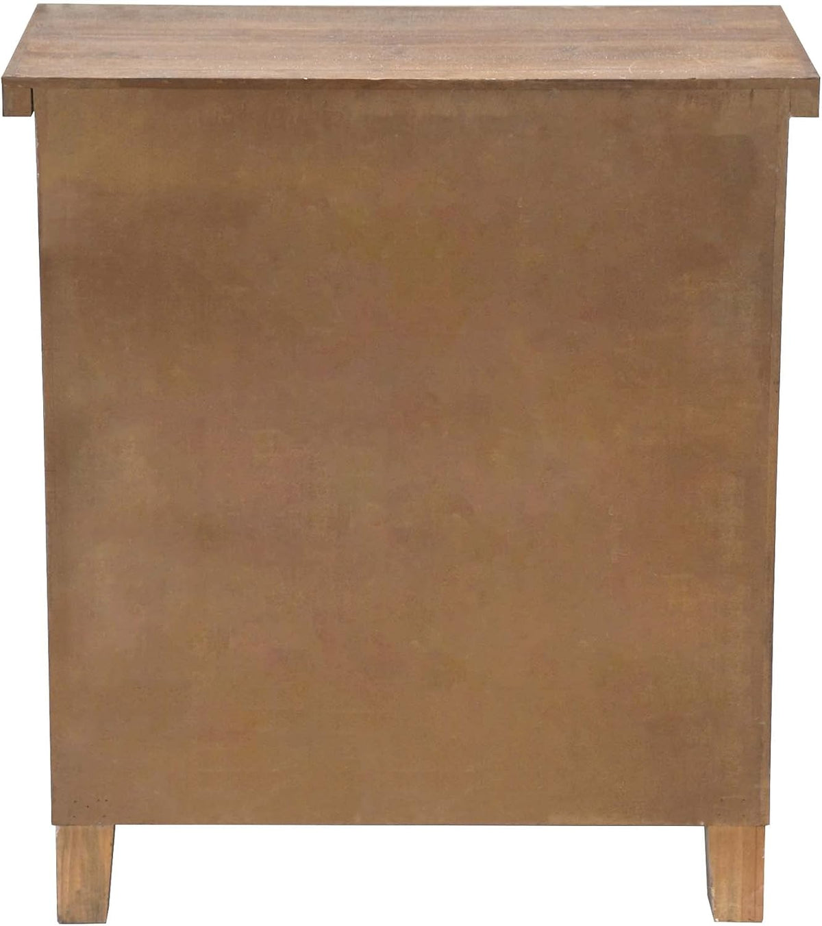 Solid Wood Storage Cabinet with Carved Doors H526