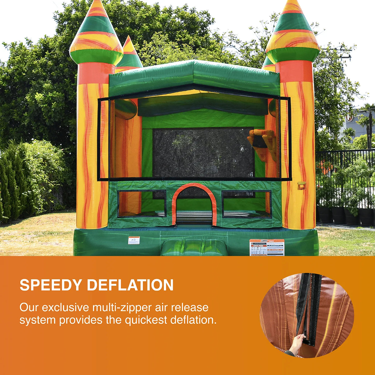 Commercial Grade Inflatable Bounce House with Blower L835