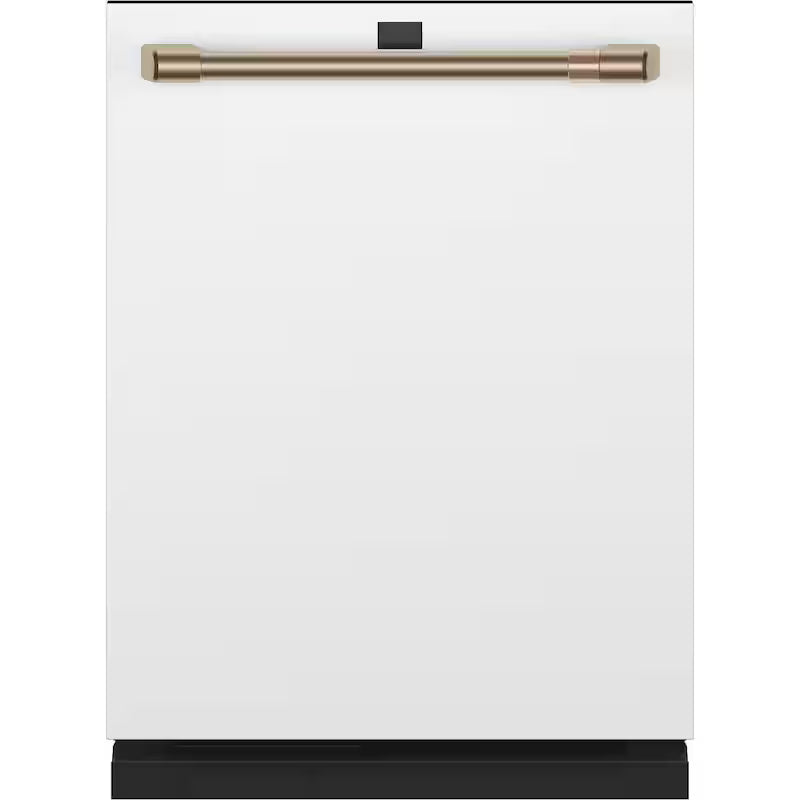 Built-In Matte White Dishwasher with Stainless Steel Tub V304