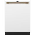 Built-In Matte White Dishwasher with Stainless Steel Tub V304