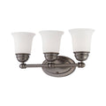 Oiled Bronze 3-Light Wall Lamp J333