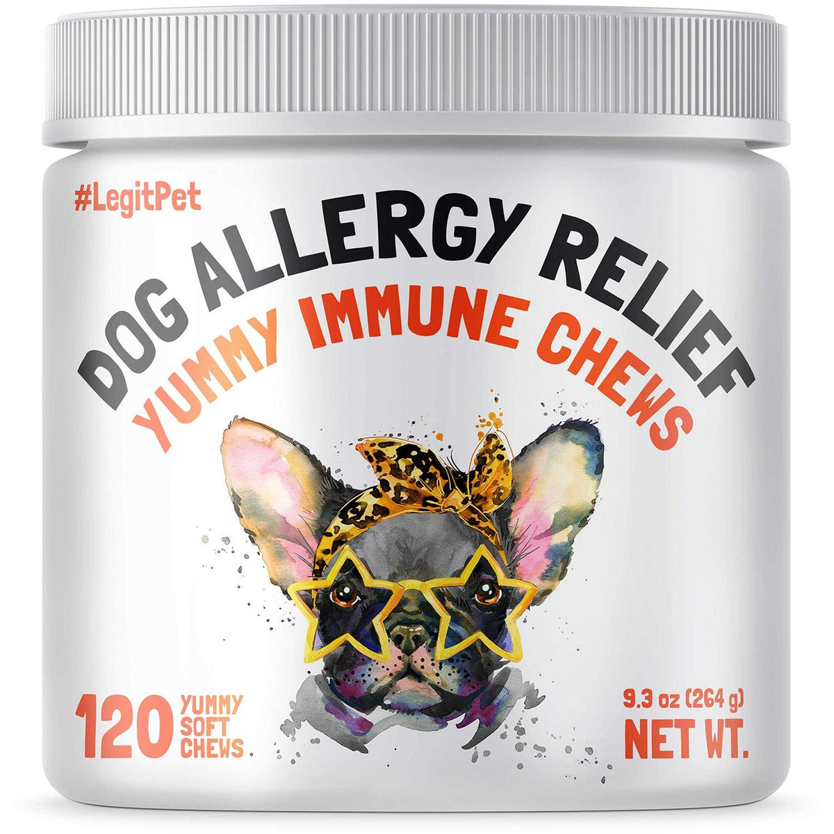 Allergy Relief Chews for Dogs with Kelp Colostrum & Bee Pollen M338