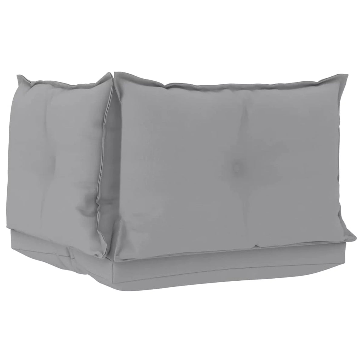 Gray Fabric Pallet Cushions 3 pcs O906