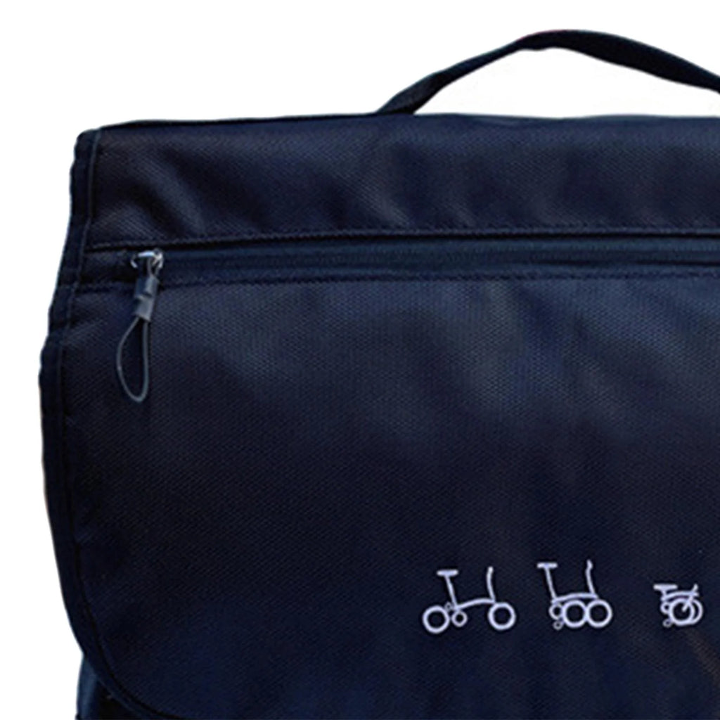 Folding Bike Basket Handlebar with Rain Cover X6243