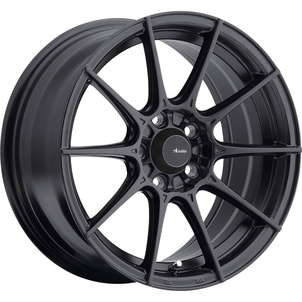 Matte Black 17x8 5x120 Wheel Rim C2949