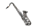 Black Nickel Plated B Flat Tenor Saxophone with Case and Mouthpiece W7300