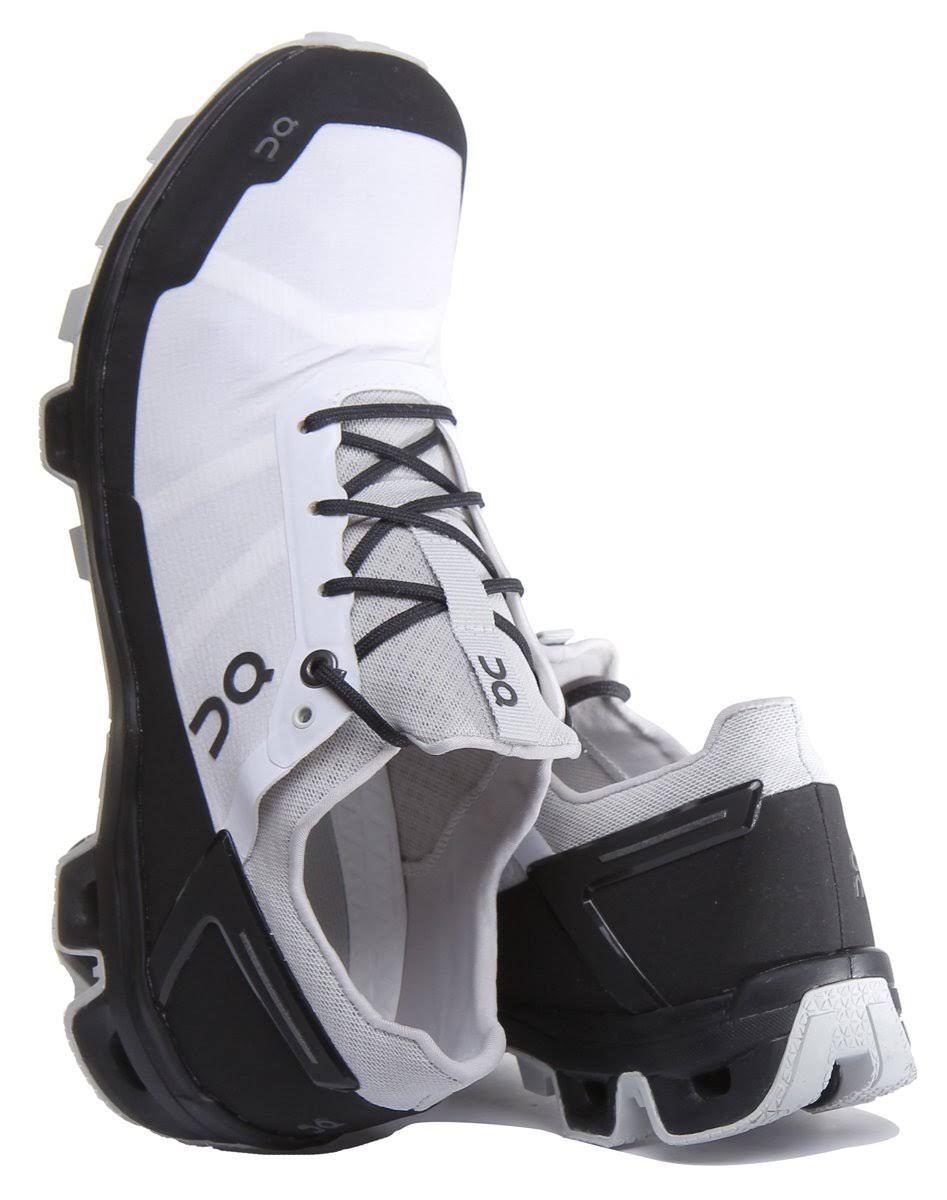 Men's Cloudventure Peak White/Black Trail Running Shoes I573684