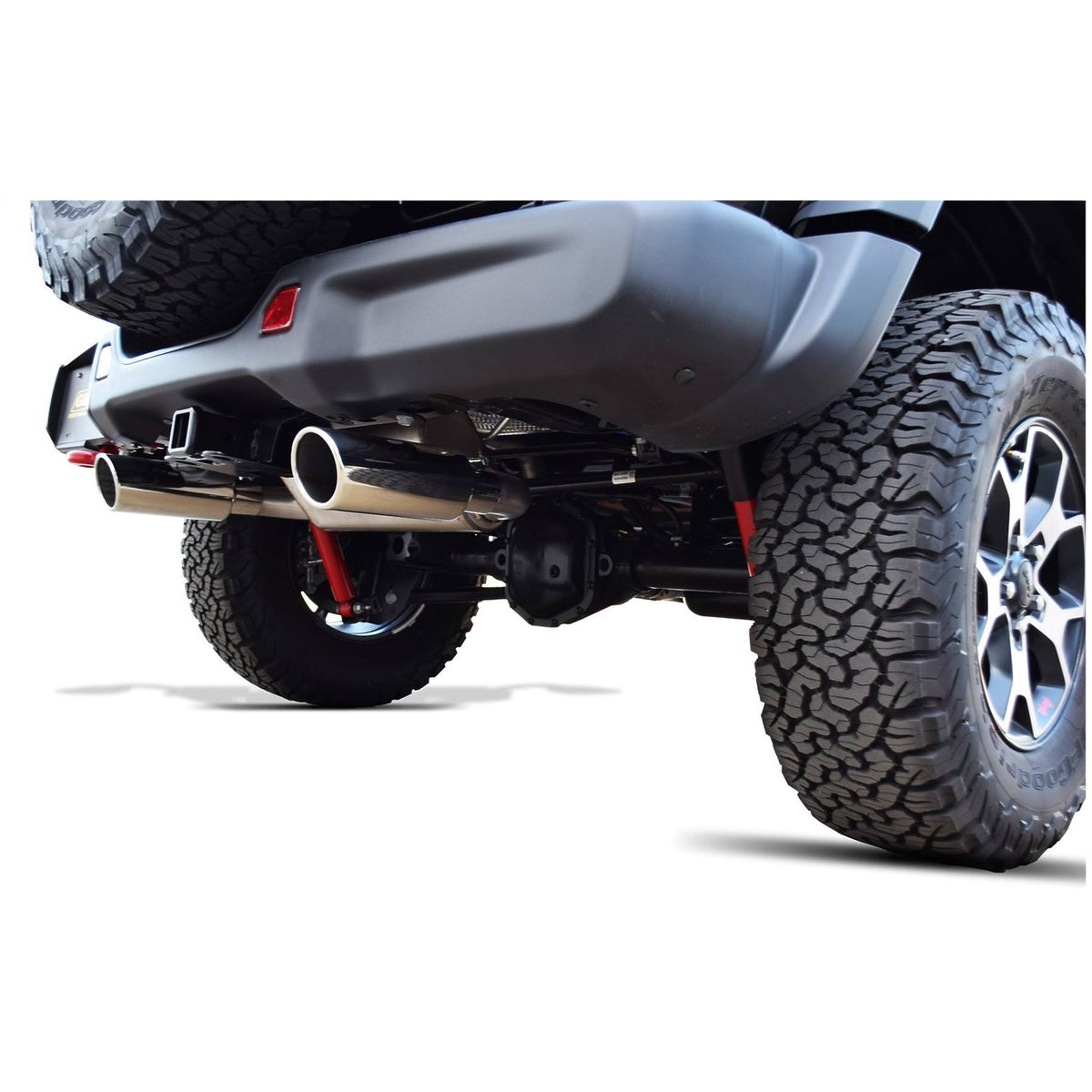 Cat-Back Dual Split Stainless Exhaust System P810