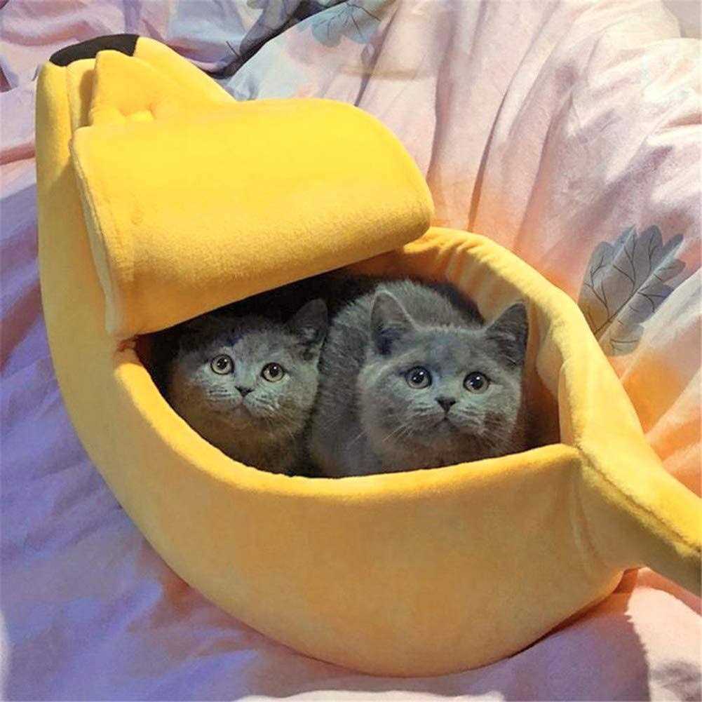 Banana Shape Cat Bed G42222