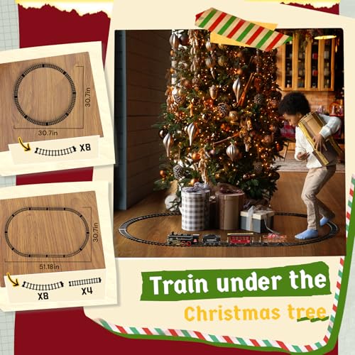 Alloy Toy Train with Lights & Sound W4872