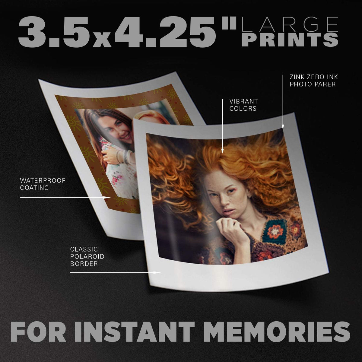 3.5 x 4.25 inch Photo Paper (20 Sheets) D473850