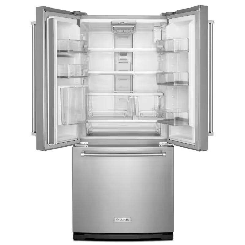 French Door Refrigerator with Interior Water Dispenser E602596
