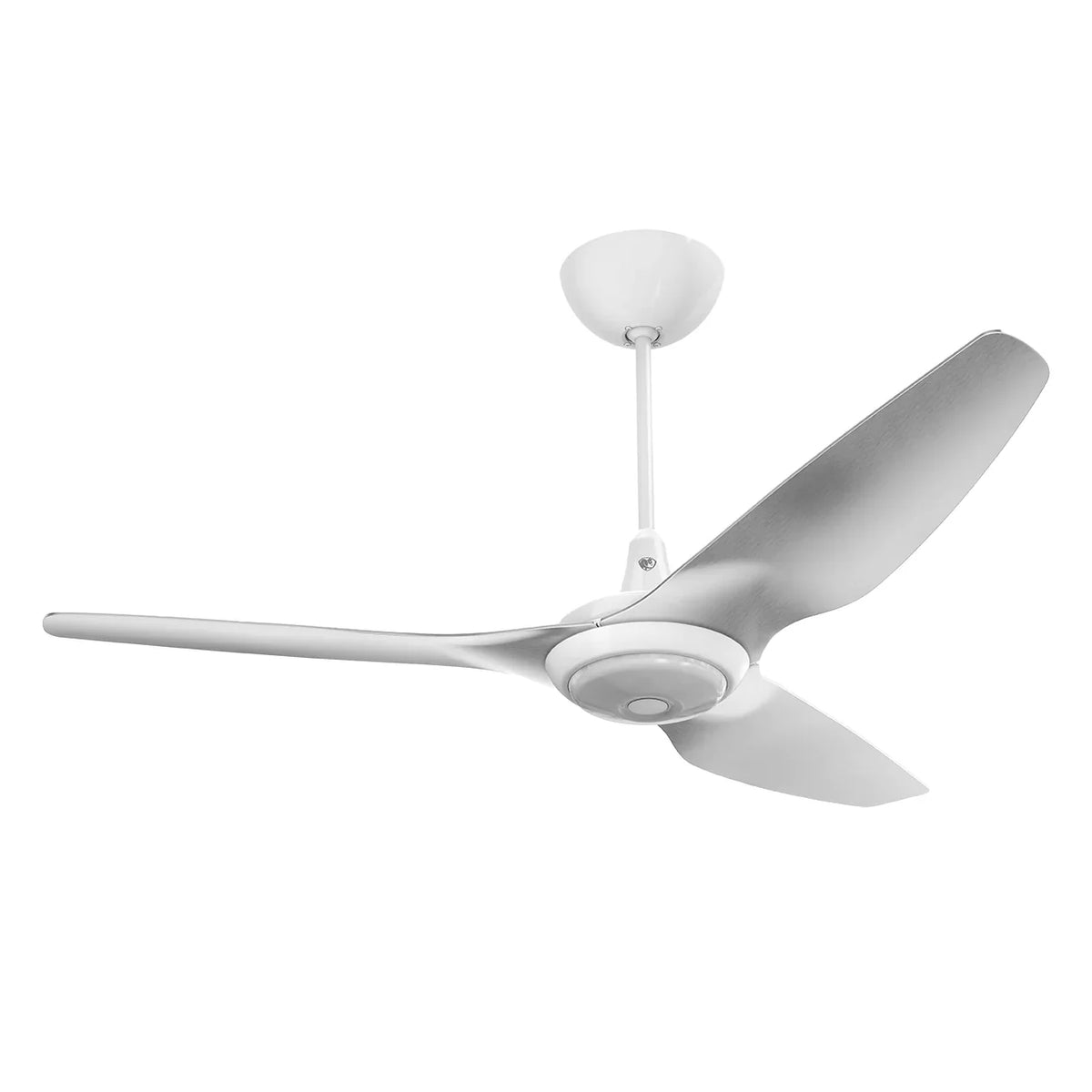 60 Ceiling Fan with Brushed Aluminum Blades and White Finish S421968