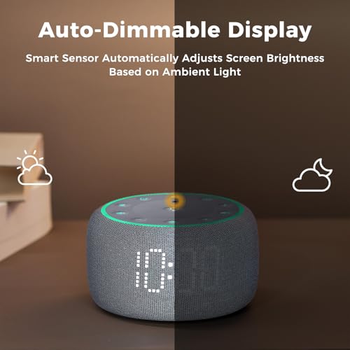 White Noise Machine Alarm Clock with Bluetooth Speaker R36780