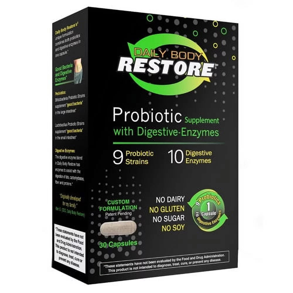 Probiotic With Digestive Enzymes Capsules 2 Pack E264862