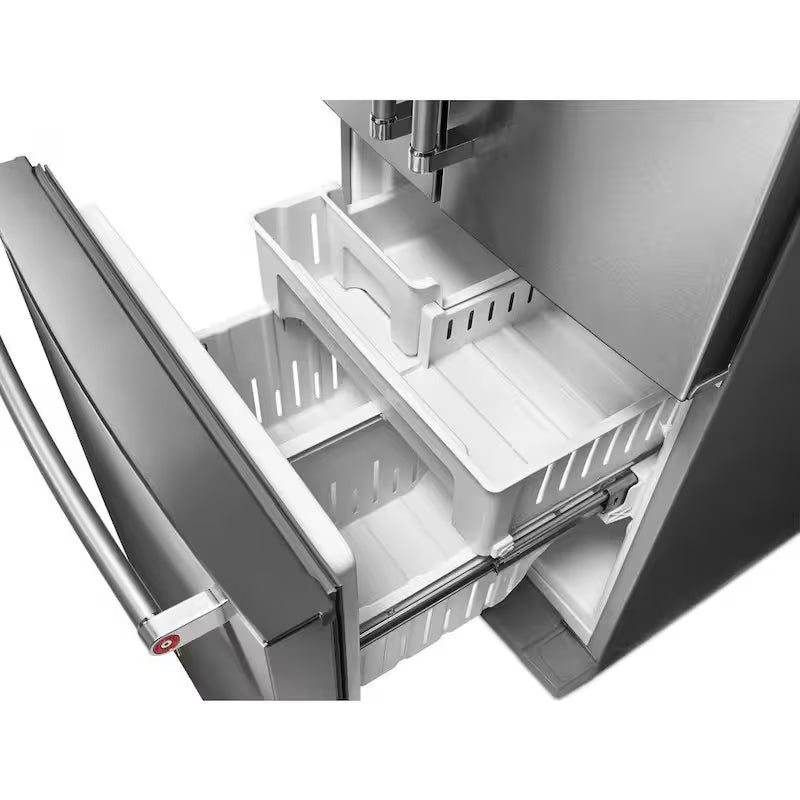 French Door Refrigerator with Interior Water Dispenser E602596