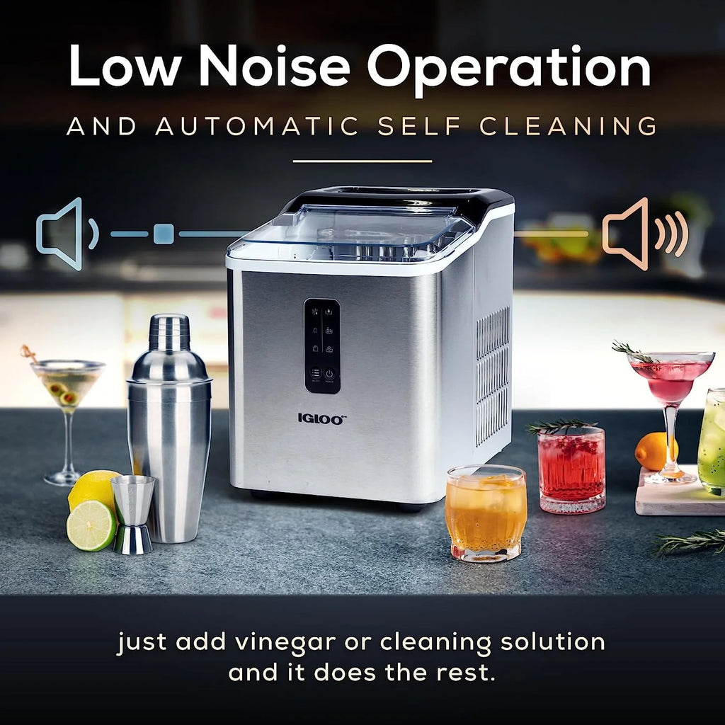 Automatic Self-Cleaning 26-Pound Ice Maker A2800