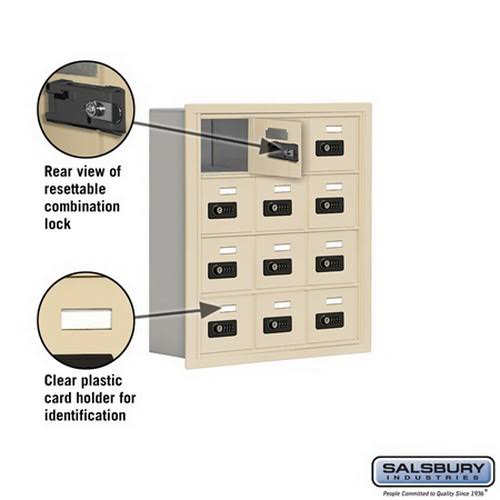 4 Door Cell Phone Storage Locker C49037