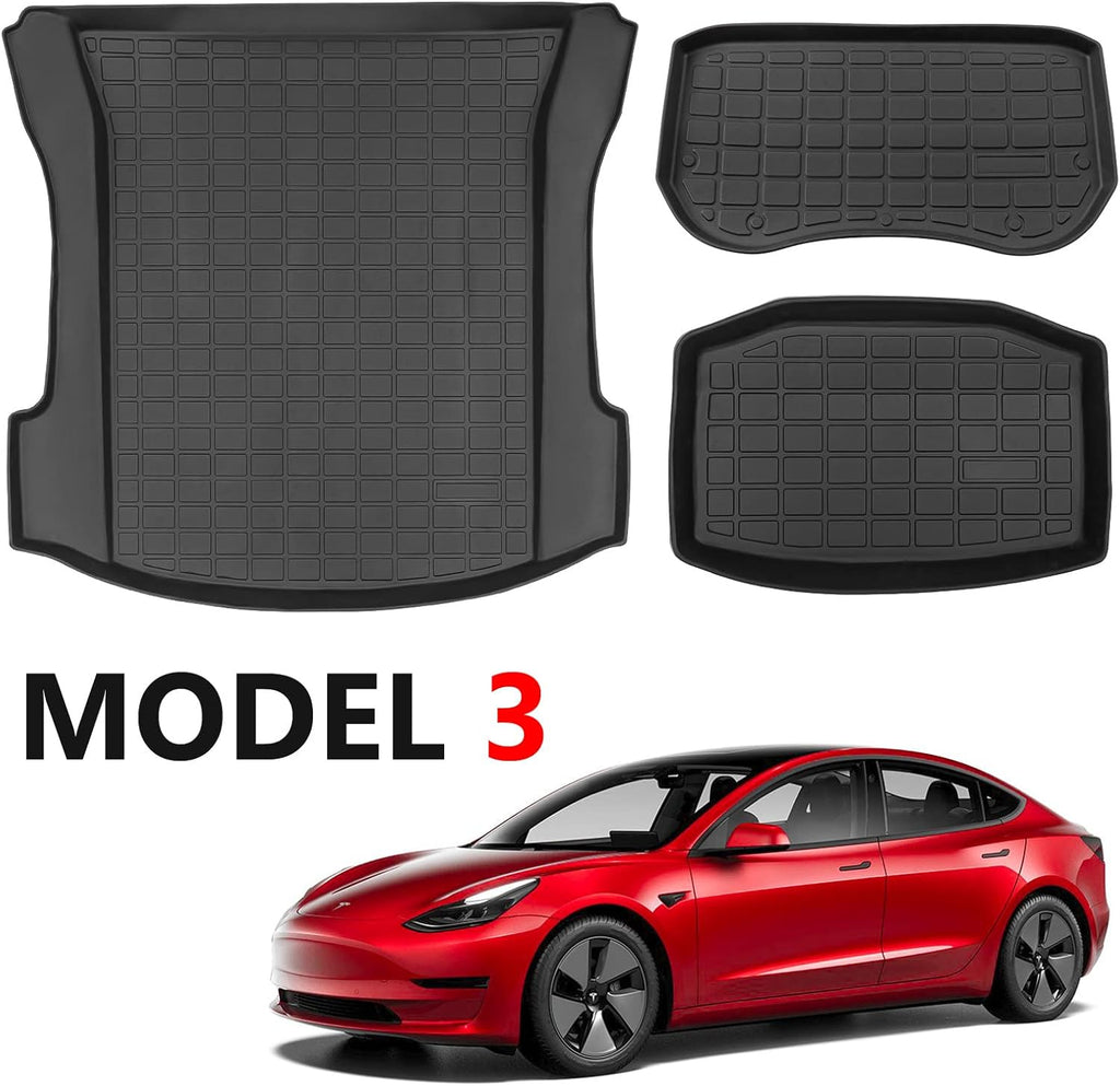 TPE Cargo Liner Trunk Mat Floor Mats P3663