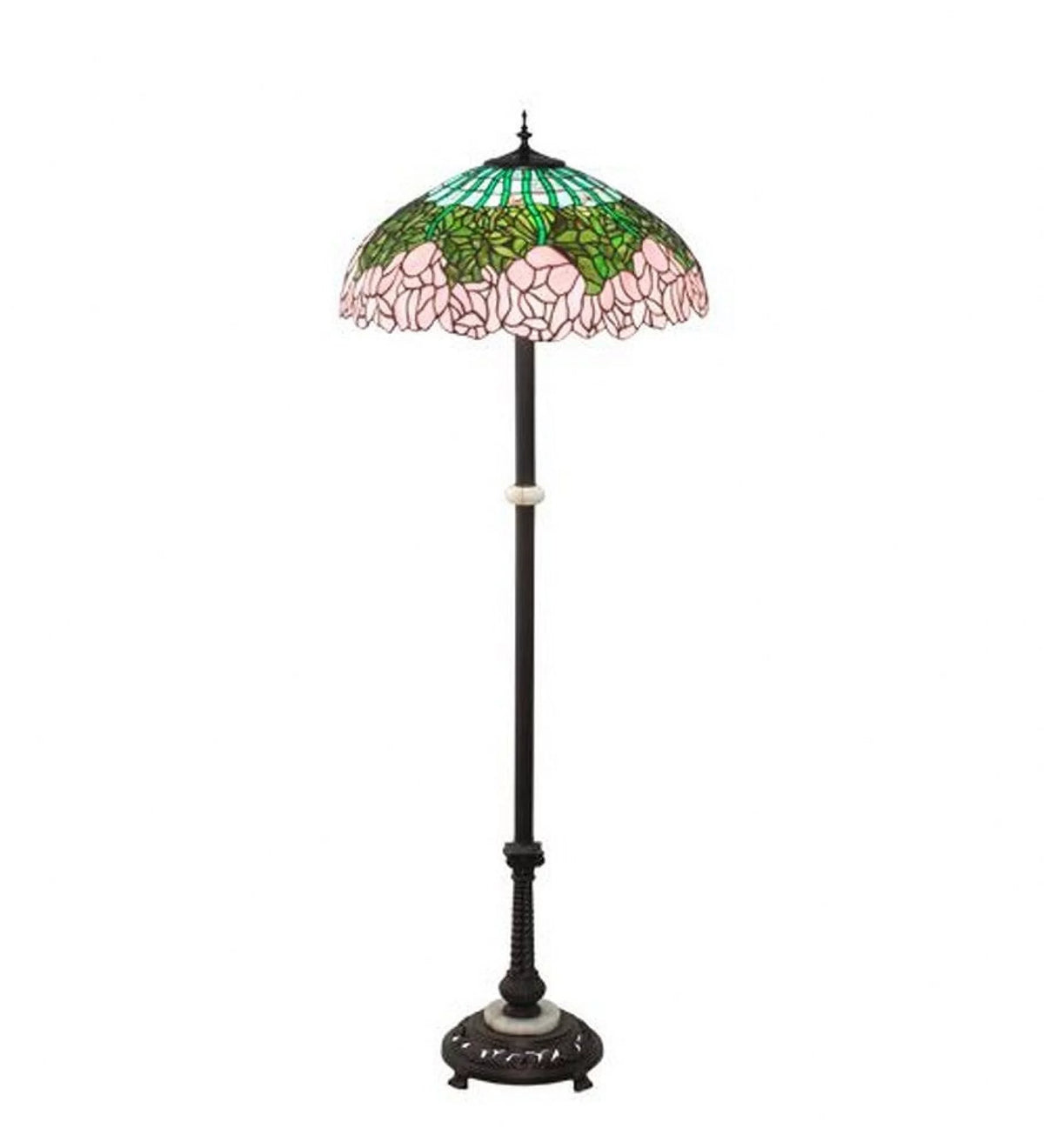 62" High Tiffany Floor Lamp V569