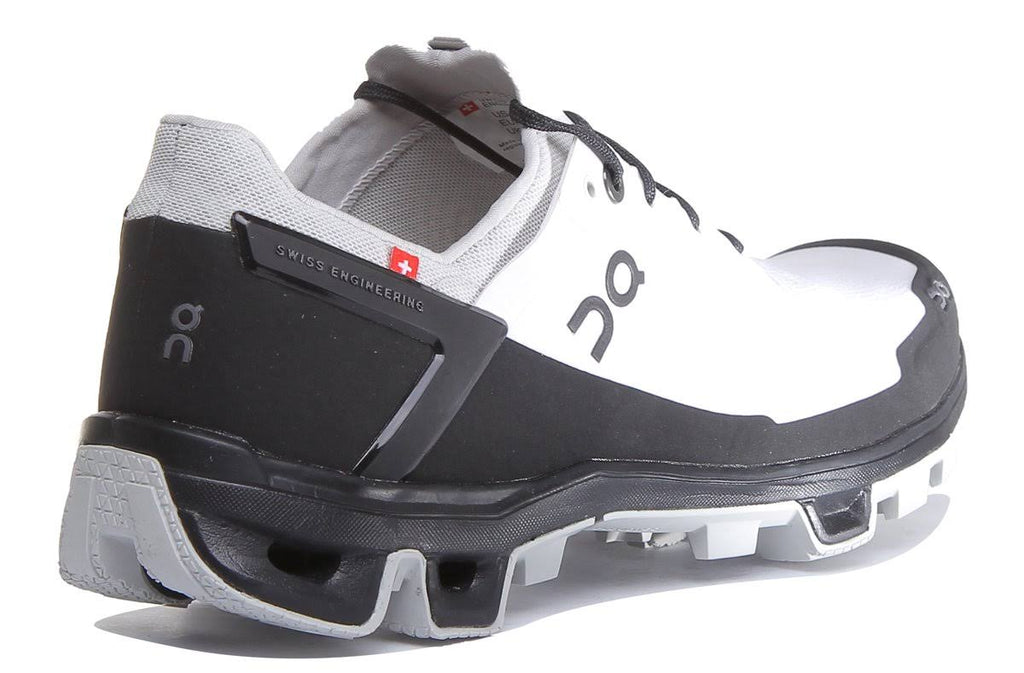 Men's Cloudventure Peak White/Black Trail Running Shoes I573684