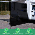 RV Awning Side Shade Kit 9'x7' Sunscreen Z200
