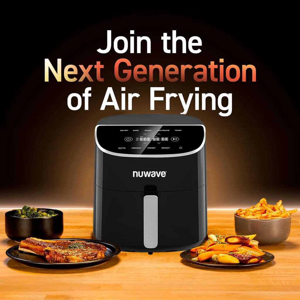 Black 8QT Digital Touchscreen Airfryer I797