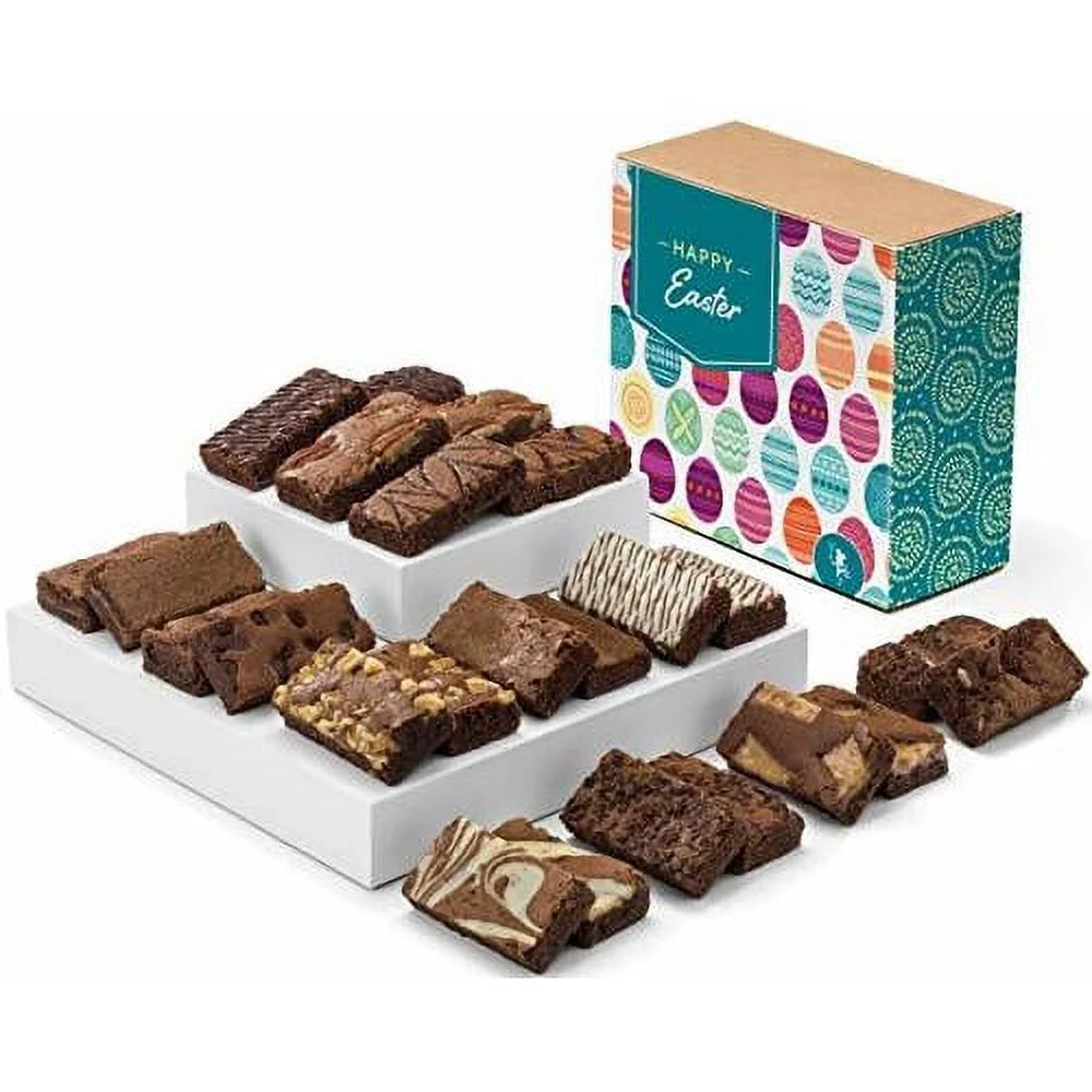 24 Individually Wrapped Gourmet Chocolate Food Gift Basket Z50304