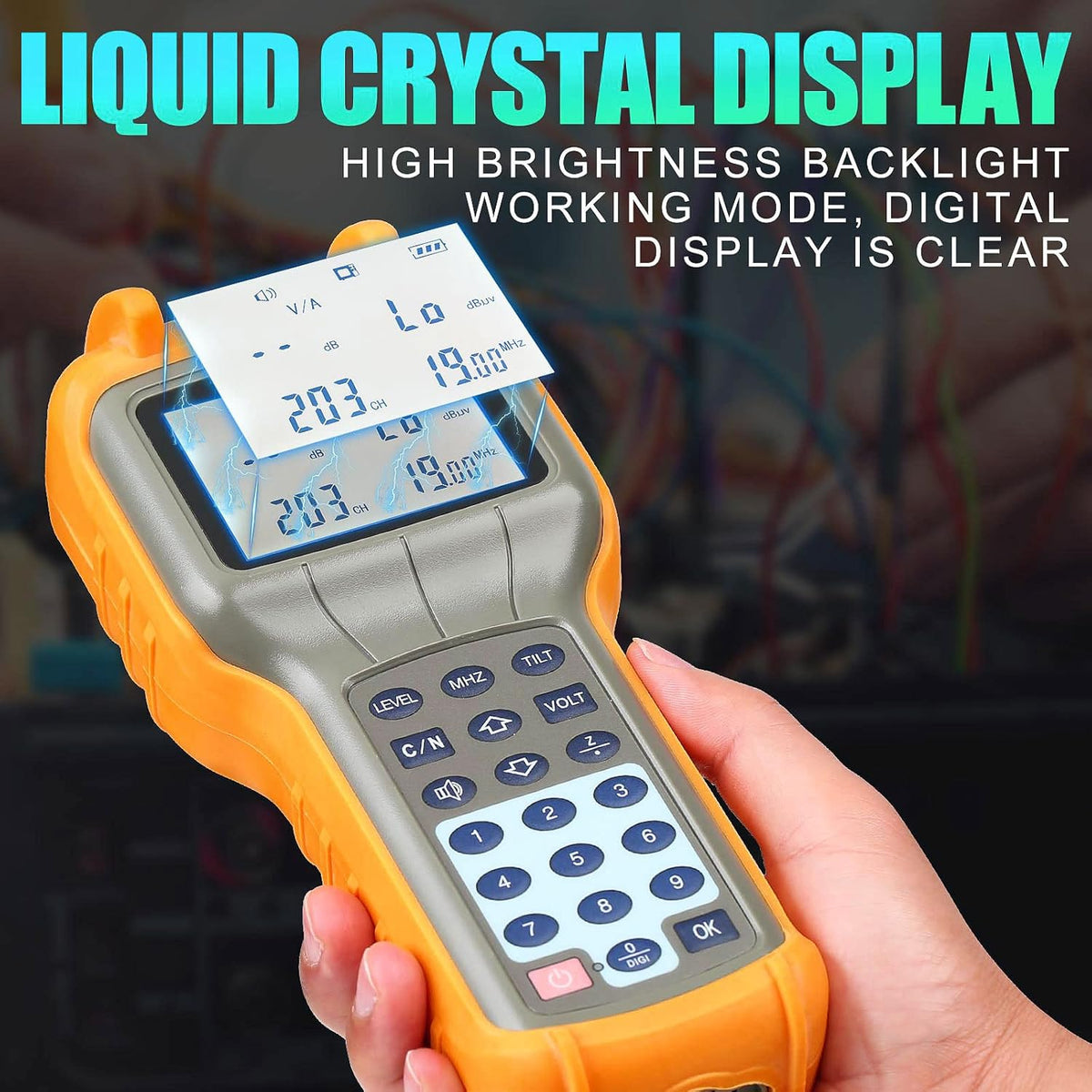 CATV Signal Level Meter 47-870MHz W4869