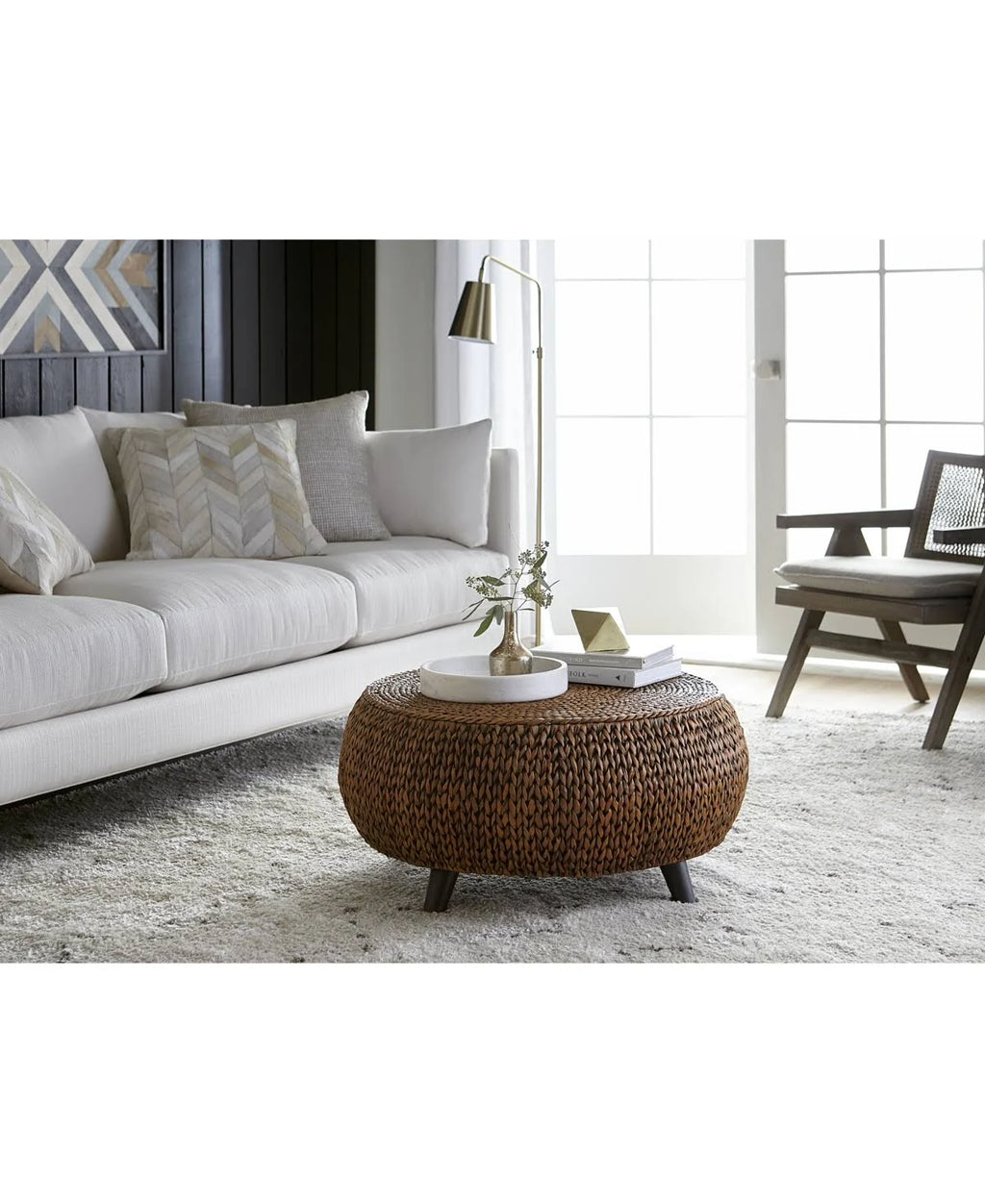 Low Round Accent Table D3366