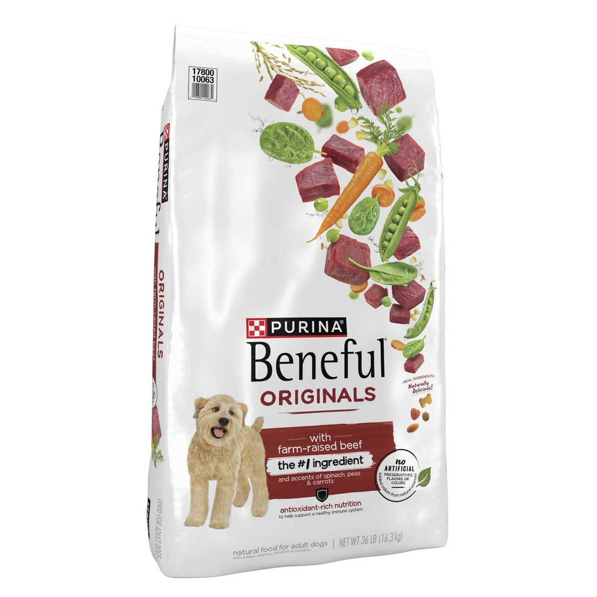 Dog Food With Beef E56036