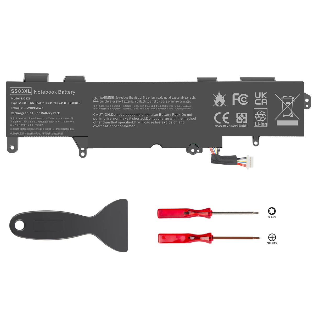 Battery for Hp EliteBook 735 740 745 830 836 840 846 W92900